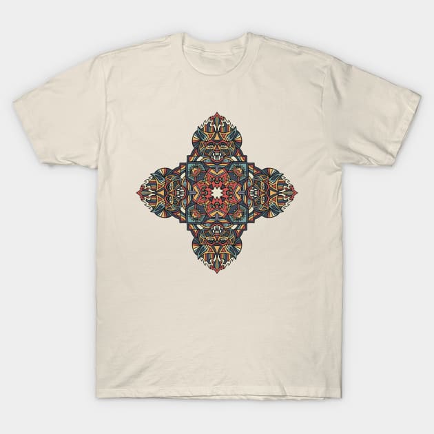 Tribal Mask Mandala T-Shirt by TylerMade